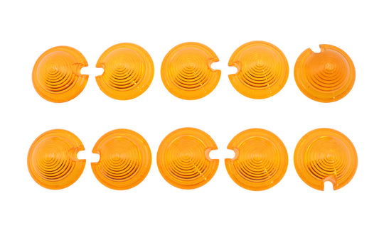 HARLEY Bullet Style Marker Lamp Amber Lens Fits 0-  Custom, application for bullet style marker lamp