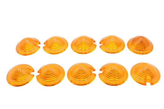 HARLEY Bullet Style Marker Lamp Amber Lens Fits 0-  Custom, application for bullet style marker lamp