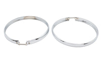 HARLEY 5-3/4 Zoll Scheinwerfer Chrom-Außenring-Set Passend für 1963-1984 FX,   1963-UP XL,   1982-1994 FXR,