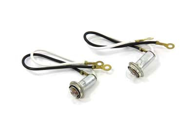 HARLEY Isolierte Kontrollleuchtenfassung mit Glühlampe Passend für 1986-1995 FXST, 1986-1995 FLST, 1991-
