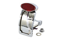 HARLEY Chrom-Rücklichtbaugruppe mit ovaler Lampe, passend für 1984-2007 FXST, 1986-2007 FLST, 2006-2007 F