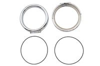 HARLEY French Style Blinker Zierring Kit Passt für 1988-UP FLT, 1988-UP FLST,