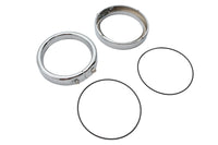 HARLEY French Style Blinker Zierring Kit Passt für 1988-UP FLT, 1988-UP FLST,
