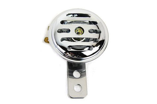 HARLEY Slotted Style 12 Volt Mini Horn Chrome fits 0-  Custom, application
