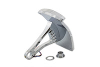 HARLEY Chrome Slice LED Vertikale Rückleuchtenbaugruppe Passend für 1984-2007 FXST,   1986-2007 FLST,   2