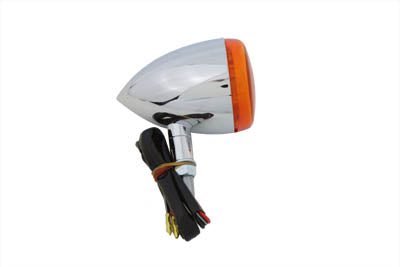 HARLEY Chrom Blinker vorne im Torpedo-Stil passend für 2001-UP FXSTD,