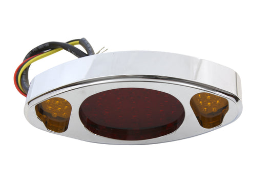 HARLEY Wyatt Gatling Chrom LED-Rückleuchtenbaugruppe passend für 0- Custom, Anwendung