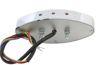 HARLEY Wyatt Gatling Chrom LED-Rückleuchtenbaugruppe passend für 0- Custom, Anwendung