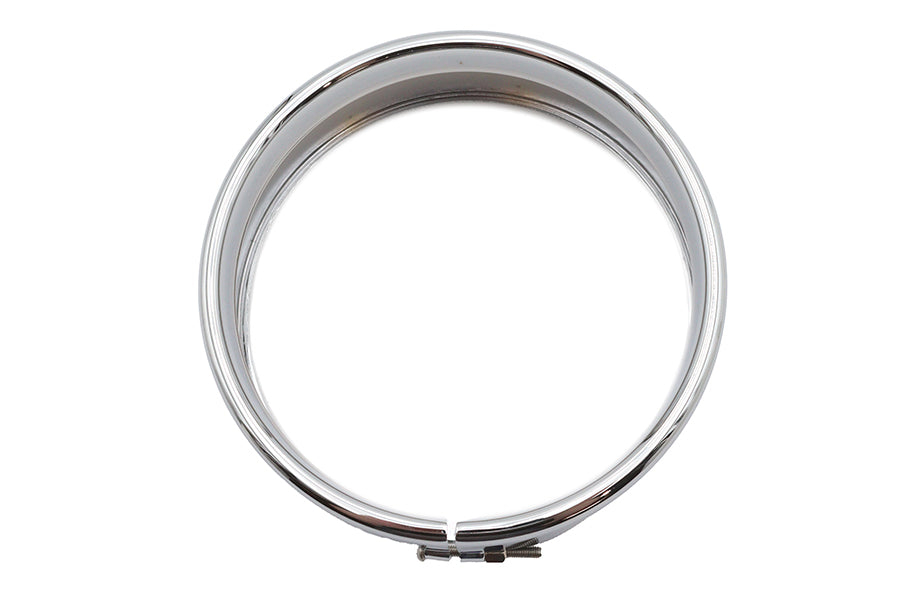 HARLEY 5-3/4 Zoll äußerer Scheinwerfer Chrom „Frenched“-Zierring passend für 1963–1993 XL, 1971–1984 FXE, 198