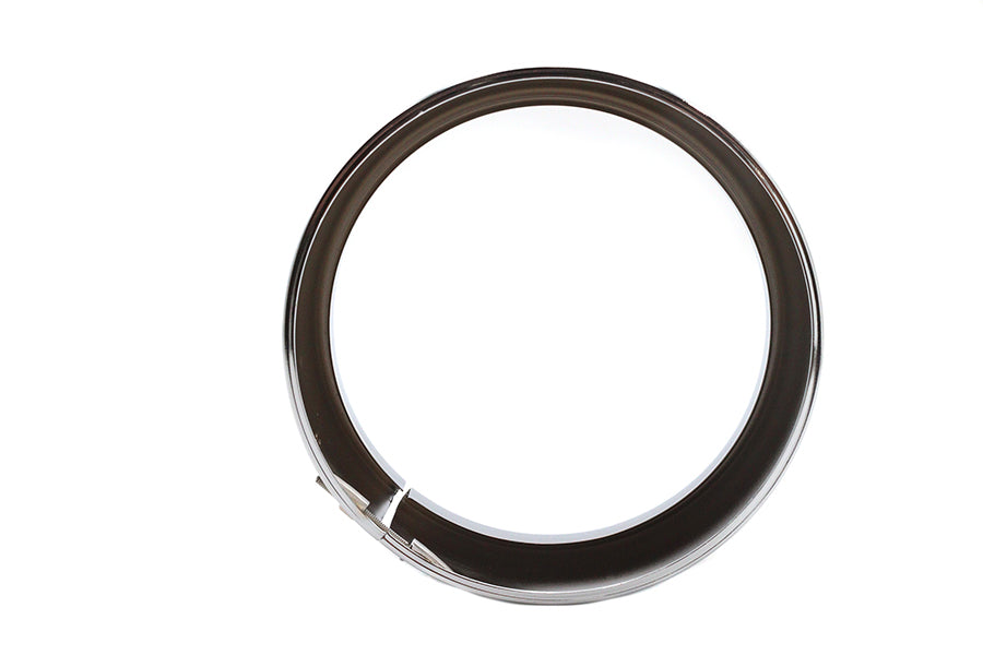 HARLEY 5-3/4 Zoll äußerer Scheinwerfer Chrom „Frenched“-Zierring passend für 1963–1993 XL, 1971–1984 FXE, 198