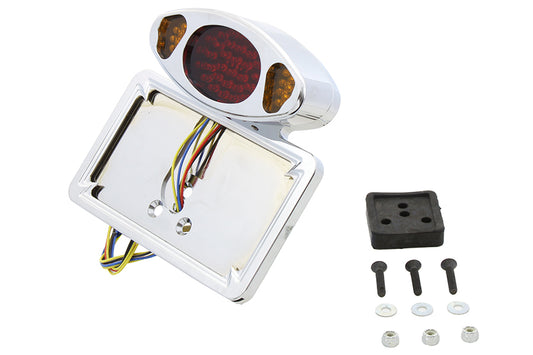 HARLEY Wyatt Gatling LED-Schutzblech-Rückleuchte Passt für 1973-1984 FX, 1973-1984 FL, 1973-U