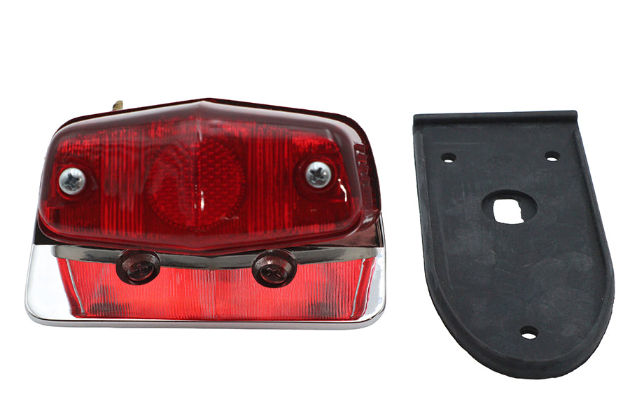 HARLEY Chrom Rücklicht Lucas-Stil Passt auf 0- Custom, Anwendung