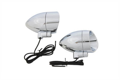HARLEY Torpedo Markierungsleuchten-Set mit 35-Watt-Birne passend für 0- Custom, Anwendung