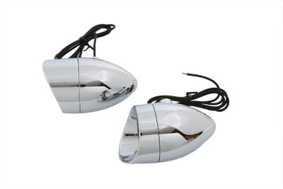 HARLEY Torpedo Markierungsleuchten-Set mit 35-Watt-Birne passend für 0- Custom, Anwendung