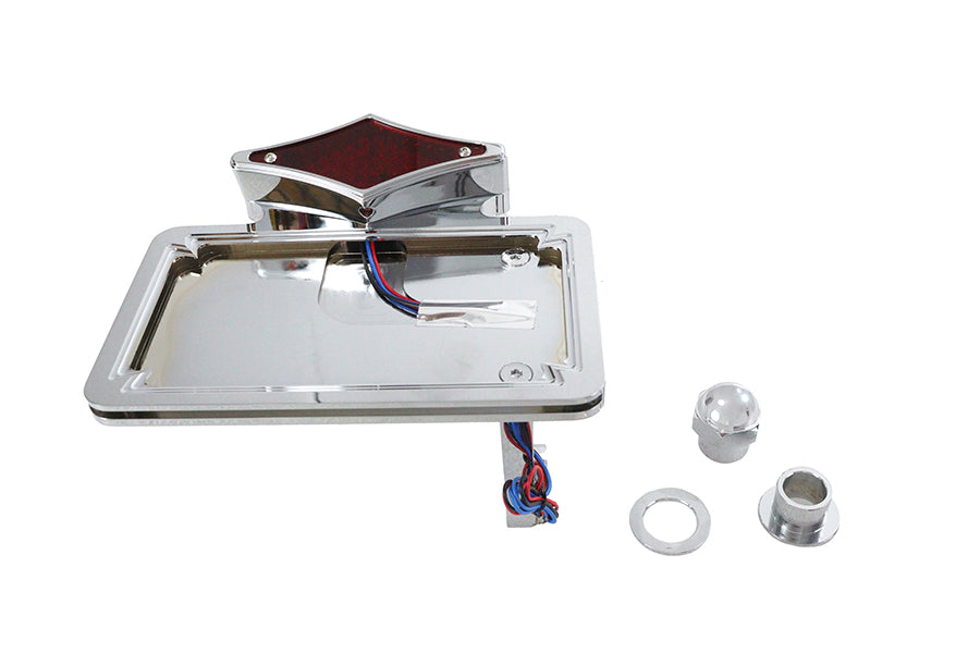 HARLEY Diamond LED Rücklichtbaugruppe Horizontaler Stil Passend für 0-  Custom, Anwendung