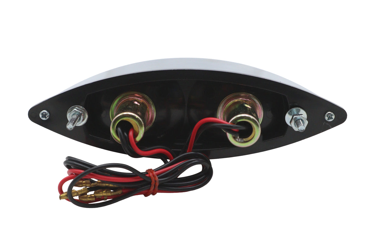 HARLEY Chrome ABS Big Eye LED Tail Lamp Fits Custom 0- , application