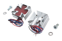 HARLEY Chrome Maltese Markerleuchten-Set, passend für 0- Custom, Anwendung