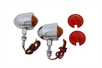 HARLEY Chrom Blinker Set Eiform Passend für 0- Custom, Anwendung