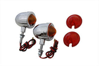 HARLEY Chrom Blinker Set Eiform Passend für 0- Custom, Anwendung