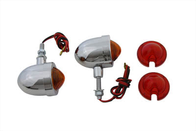 HARLEY Chrom Blinker Set Eiform Passend für 0- Custom, Anwendung