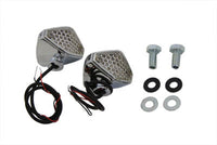 HARLEY Red LED Clear Lens Micro Marker Lamp Set fits 0-  Custom, application