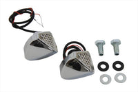 HARLEY Red LED Clear Lens Micro Marker Lamp Set fits 0-  Custom, application