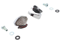 HARLEY Rote LED Klarglas Mikro-Positionsleuchten-Set Passt 0-  Custom, Anwendung