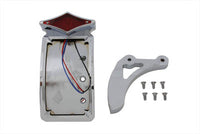 HARLEY Chrom-Rücklicht-Set, geschwungenes Diamant-Design, passend für 0- Zoll Custom, Anwendung