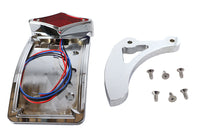 HARLEY Chrom-Rücklicht-Set, geschwungenes Diamant-Design, passend für 0- Zoll Custom, Anwendung