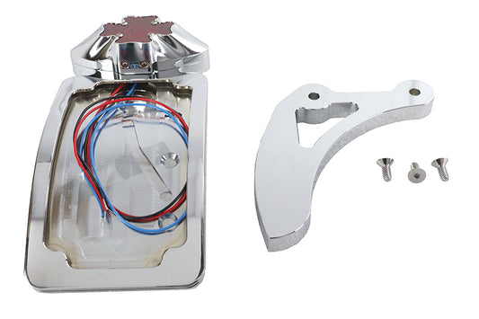 HARLEY Chrome Maltese Tail Lamp Assembly Fits 0-  Custom, application