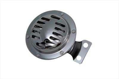HARLEY Universal Style Mini Chrome 6 Volt Horn Fits 0-  Custom, application on Classic models 0-  Cu