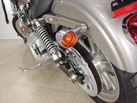 HARLEY Turn Signal Bullet Flat Lens Visor Set fits 0-  Custom, application for bullet OE headlamp