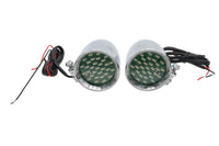 HARLEY Chrom-Geschoss-Positionsleuchten-Set mit bernsteinfarbenen LEDs, passend für 0- Custom, Anwendung