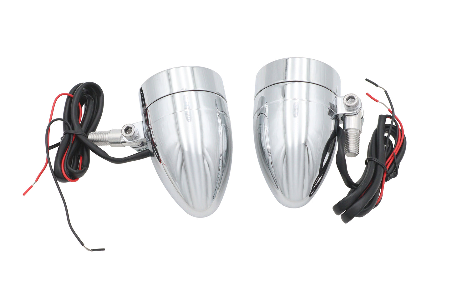 HARLEY Chrom-Geschoss-Positionsleuchten-Set mit bernsteinfarbenen LEDs, passend für 0- Custom, Anwendung