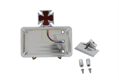HARLEY Chrom horizontaler LED-Rücklichtsatz, Maltese Style, passend für 1979-1996 XL,