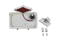 HARLEY Chrom Horizontales LED-Rücklicht-Kit Rautenform Passend für 1979-1996 XL,
