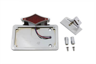 HARLEY Chrom Horizontales LED-Rücklicht-Kit Rautenform Passend für 1979-1996 XL,
