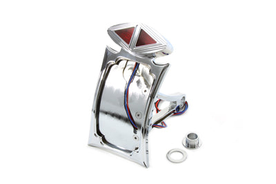 HARLEY Spike Style Curved Heckleuchten-Kit passend für FXST ab Bj. 1986,