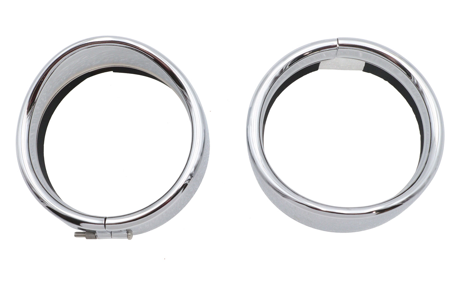 HARLEY Spotlamp Frenched Zierring mit Visier Passend für alle Modelle ab 1962, ausgestattet mit O.E. oder Zubehör