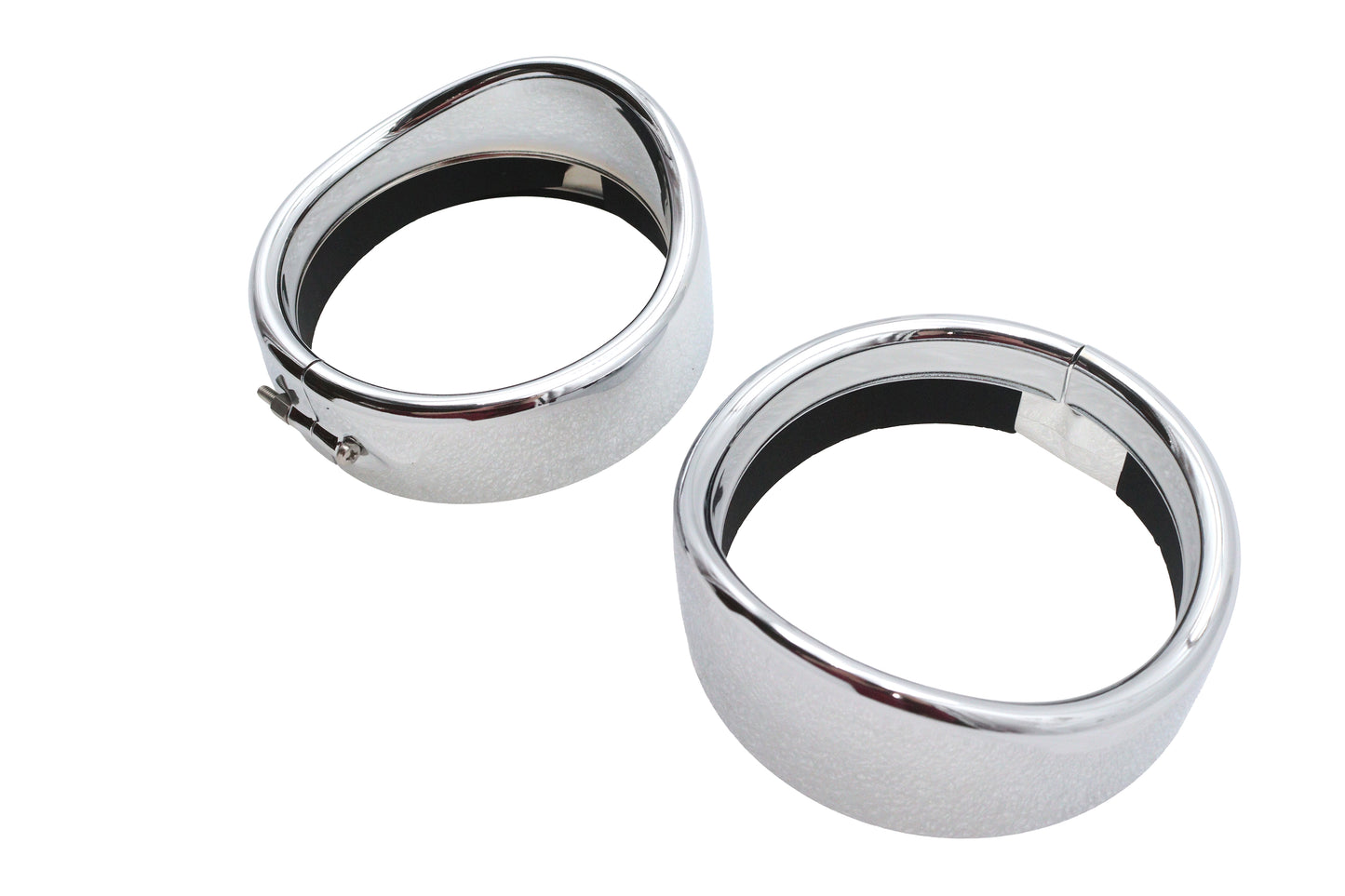 HARLEY Spotlamp Frenched Zierring mit Visier Passend für alle Modelle ab 1962, ausgestattet mit O.E. oder Zubehör
