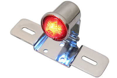 HARLEY Chrome Round Tail Lamp Fits 0-  Custom, application