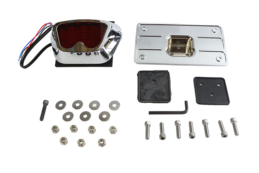 HARLEY LED-Rücklicht-Kit Passend für 1973-1984 FX, 1973-1984 FL, 1973-1998 XL, 1984-1998 FXST, 1982