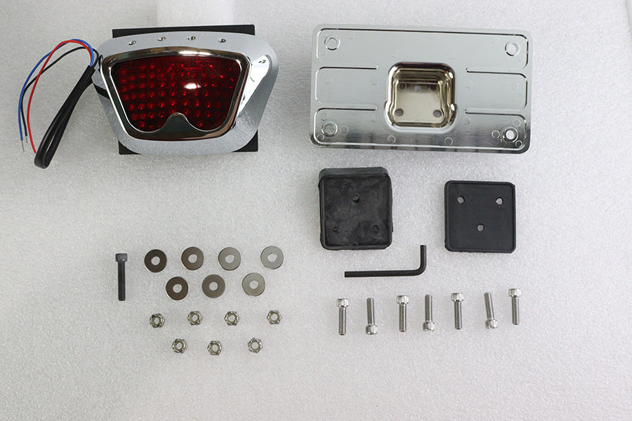 HARLEY LED-Rücklicht-Kit Passend für 1973-1984 FX, 1973-1984 FL, 1973-1998 XL, 1984-1998 FXST, 1982