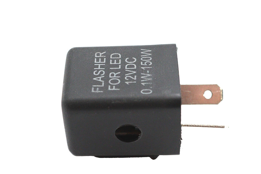 HARLEY Runder 12-Volt-Halbleiter-Blinkgeber passend für 1964-1984 FL, 1973-1995 XL, 1973-1984