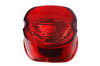 HARLEY Laydown Style rotes Rücklichtglas passend für 1999–2003 FLT,