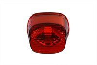 HARLEY Rücklichtglas, flache Ausführung, rot, passend für FLT ab Bj. 2003,