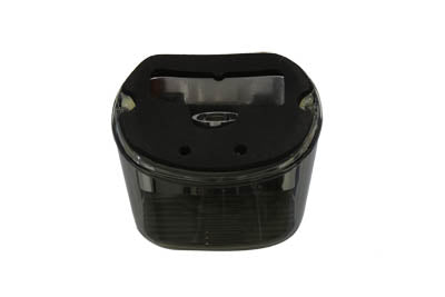 HARLEY Rücklichtglas, flach, getönt, passend für 2003-UP FLT,