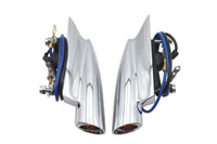 HARLEY Hot Spot Blinker-Kontrollleuchten-Set mit gelbem Glas Passt zu 0-  Custom, Anwendung