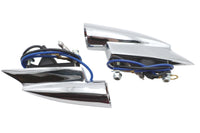HARLEY Hot Spot Blinker-Kontrollleuchten-Set mit gelbem Glas Passt zu 0-  Custom, Anwendung