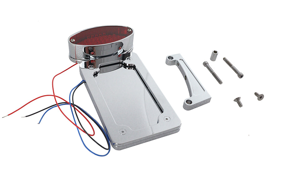 HARLEY Cateye Vertikales Rücklicht-Kit Passend für 1989-UP FXST, 1991-2017 FXD, 1989-UP FLST,